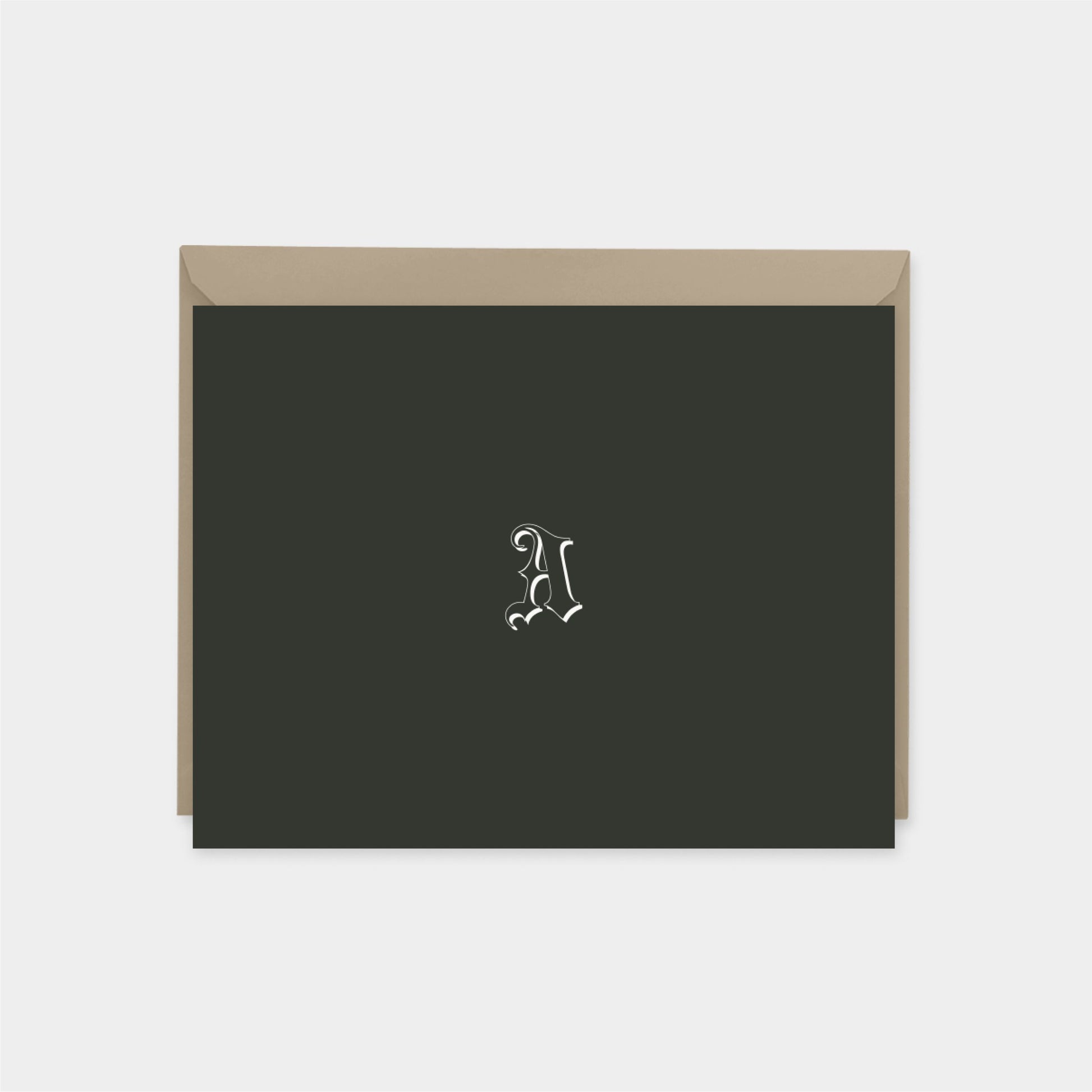 Creative Monogram Note Cards III