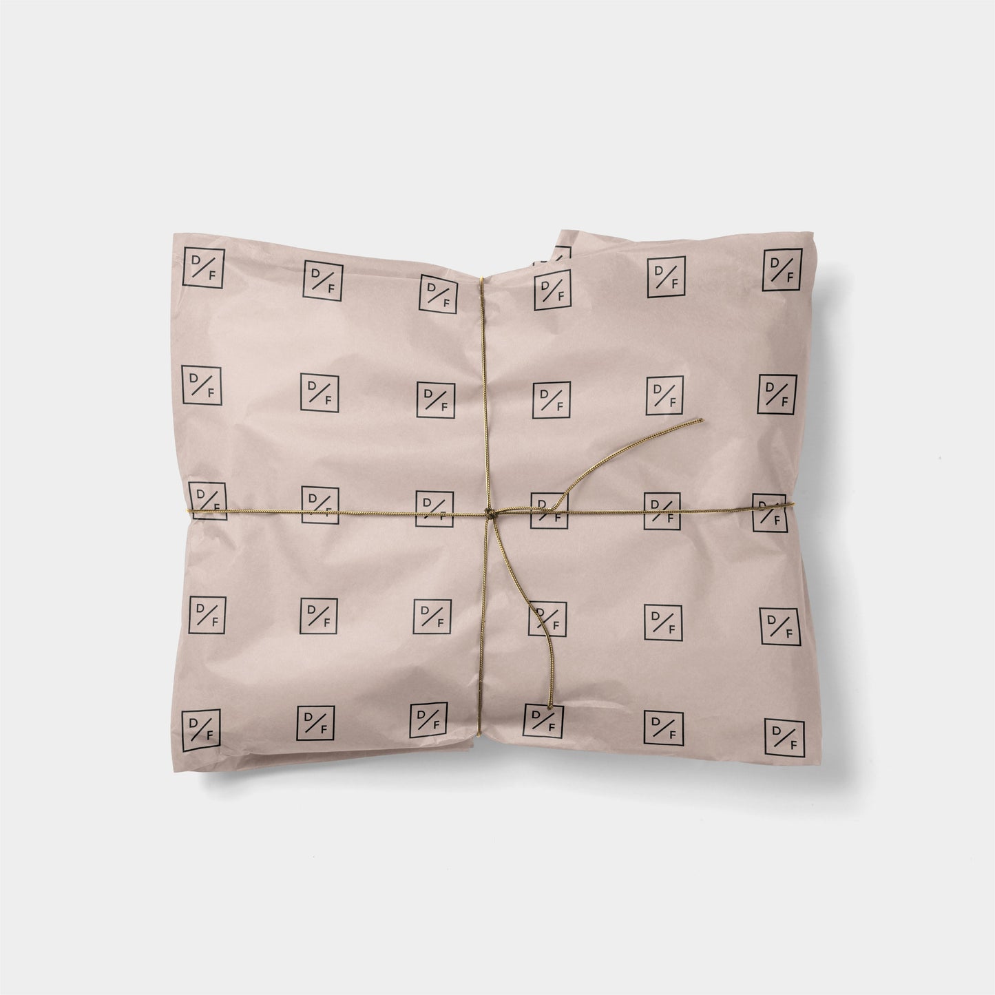 Custom Monogram Business Gift Wrap