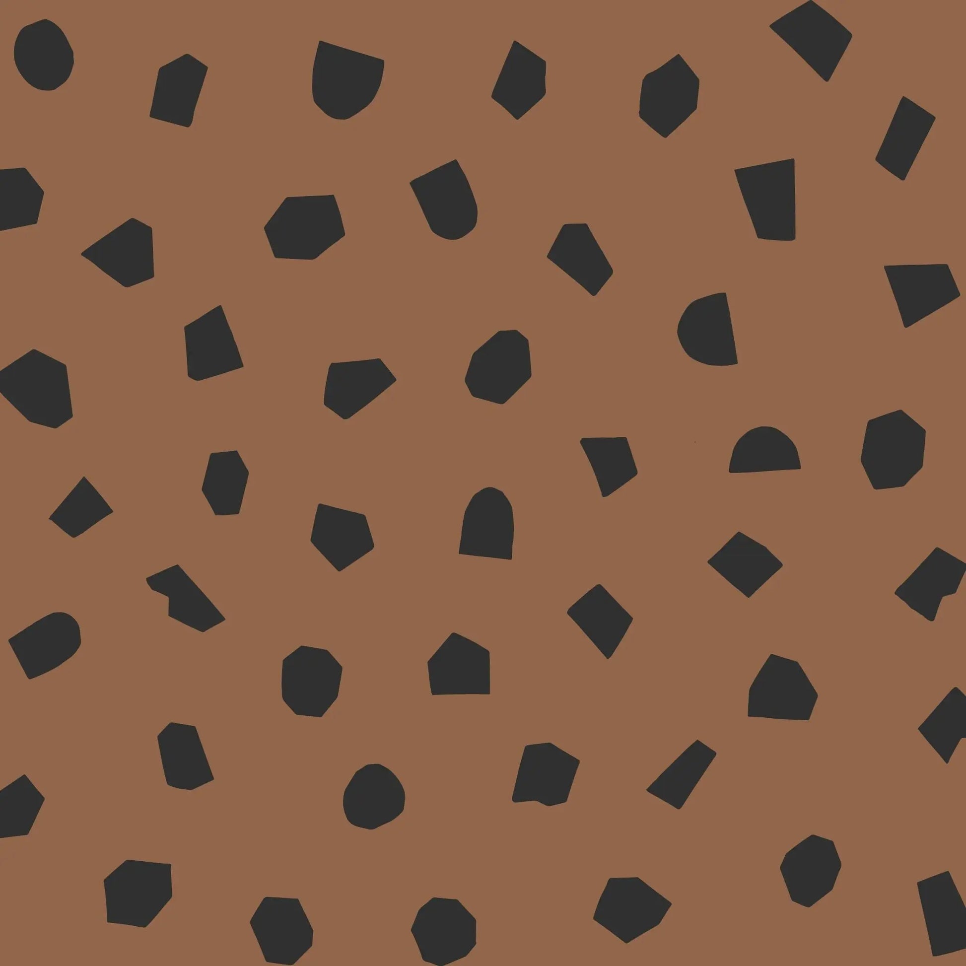 Cut Paper Collage 'Chocolate Chip' Gift Wrap