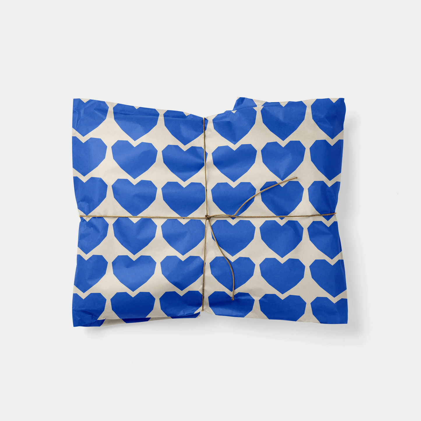 Cut Paper Hearts Gift Wrap II