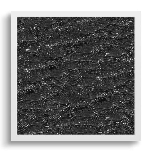 Dark Waves | Monochrome Water Art Print