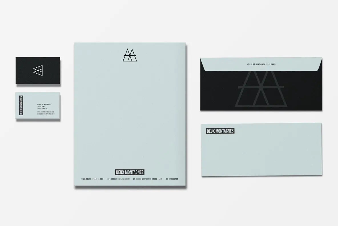 Deux Montagnes Stationery Set