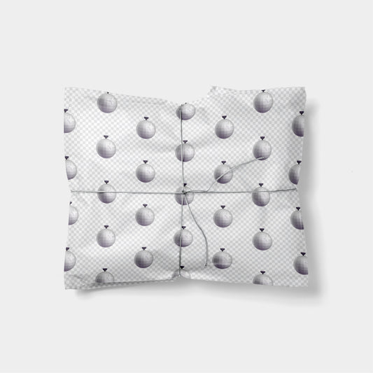 Disco Ball Emoji Gift Wrap