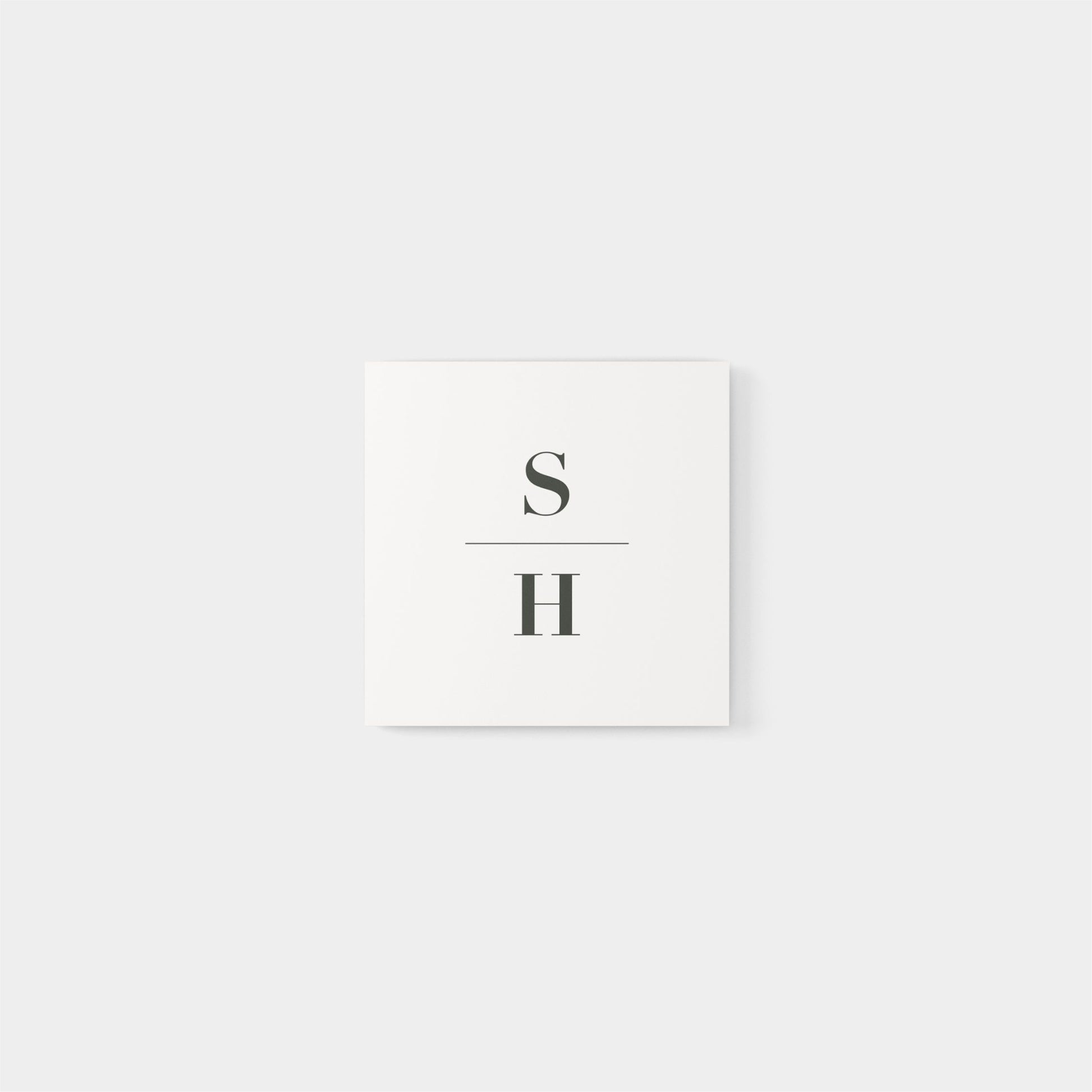 Double Letter Monogram ID Kit X