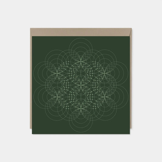 Elegant Holiday Cards, Blank Thank You