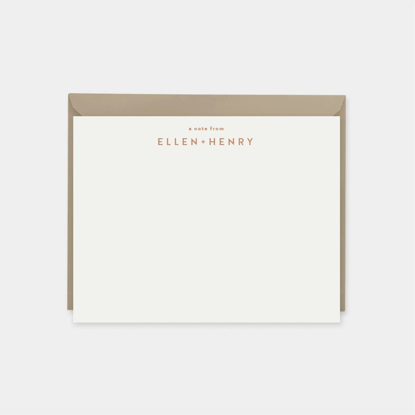 Elegant Personalized Note Cards III