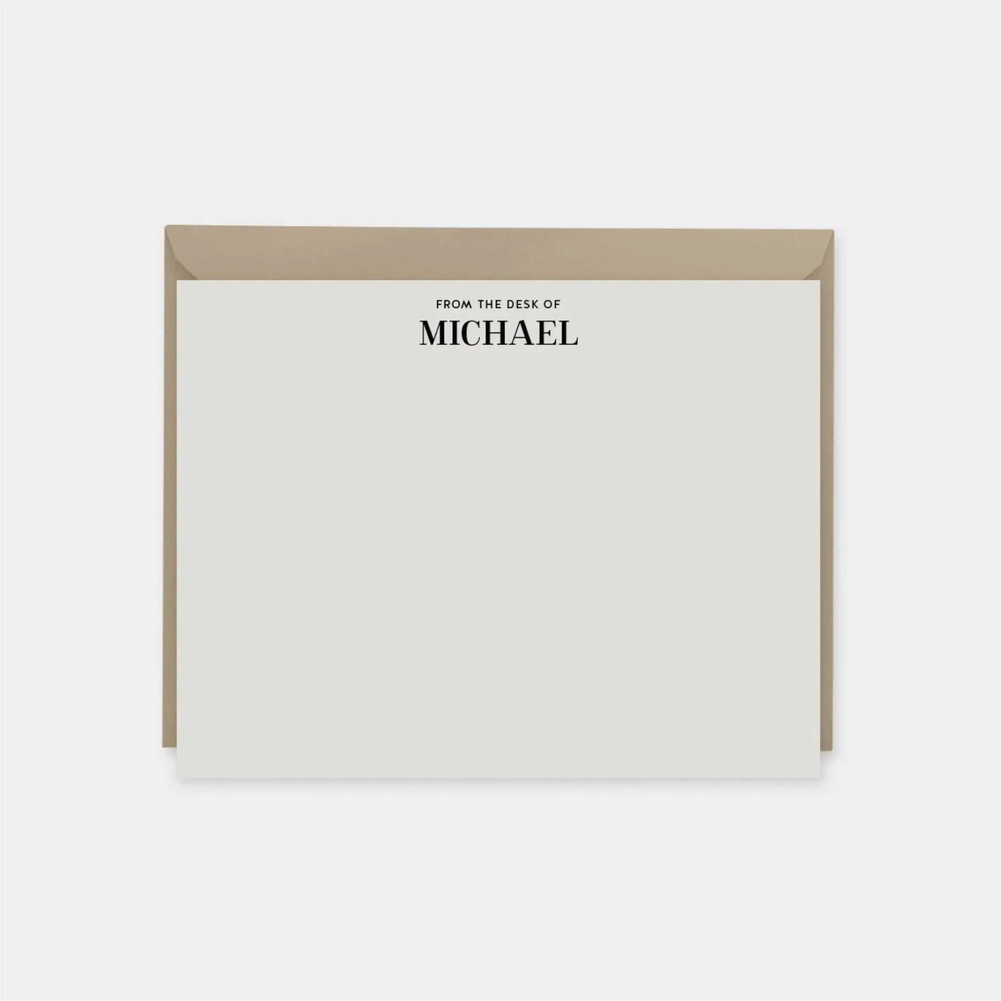 Elegant Personalized Note Cards III