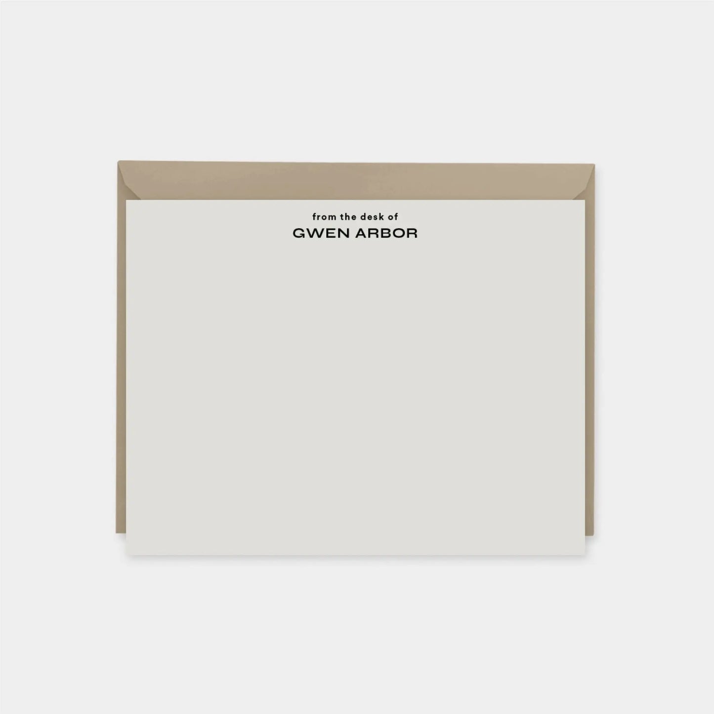 Elegant Personalized Note Cards X