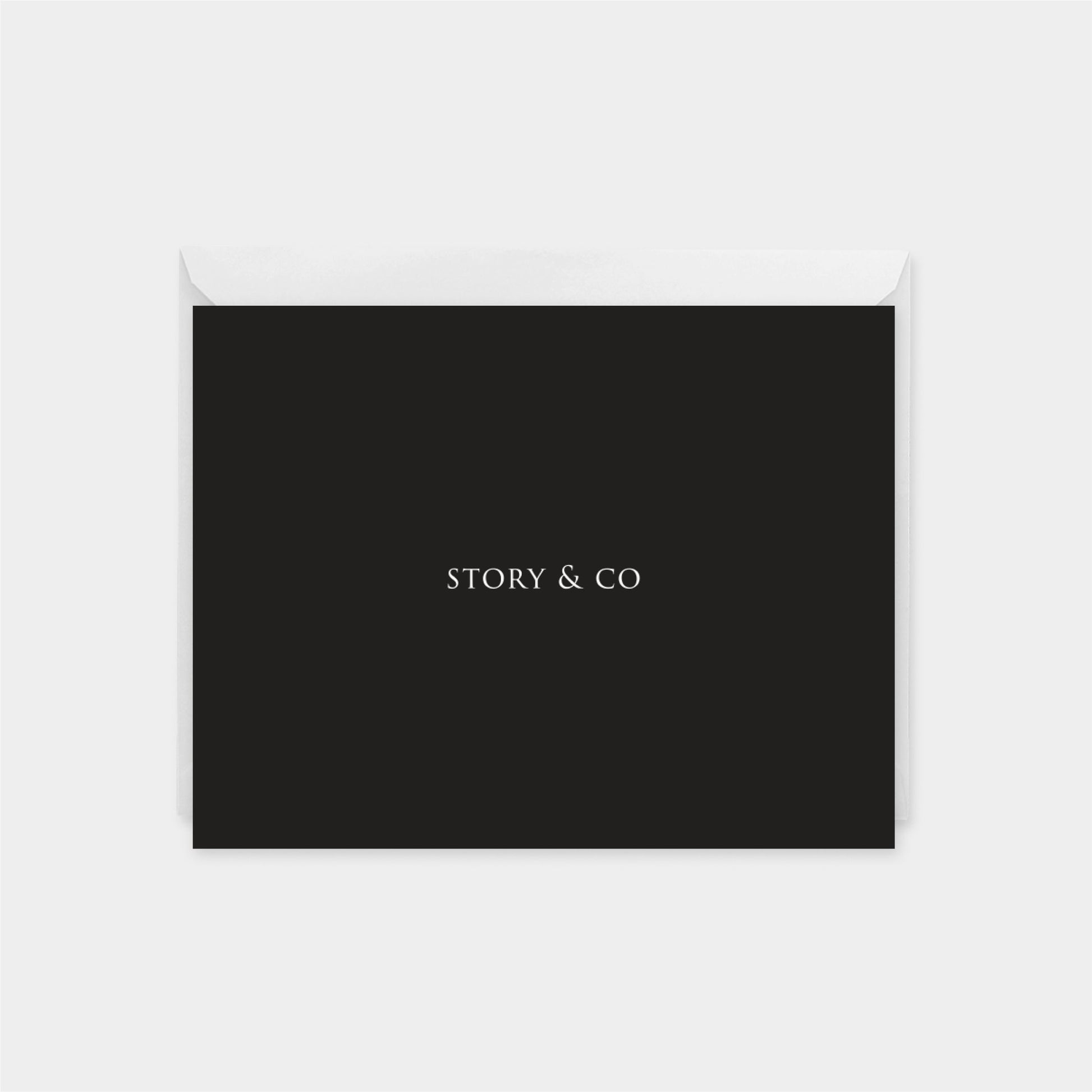 Elegant Wordmark Note Cards