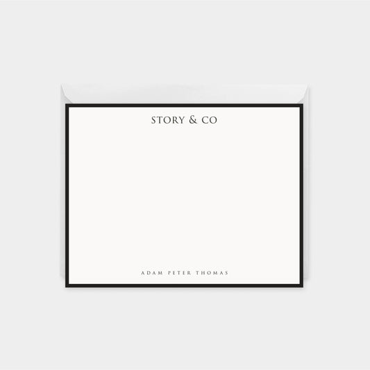 Elegant Wordmark Note Cards