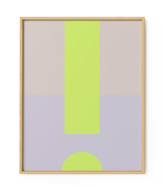 Exclamation Art Print IV