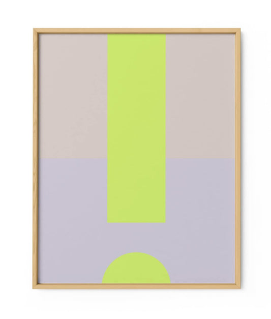 Exclamation Art Print IV