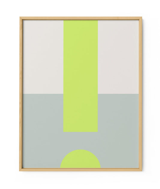 Exclamation Art Print IX