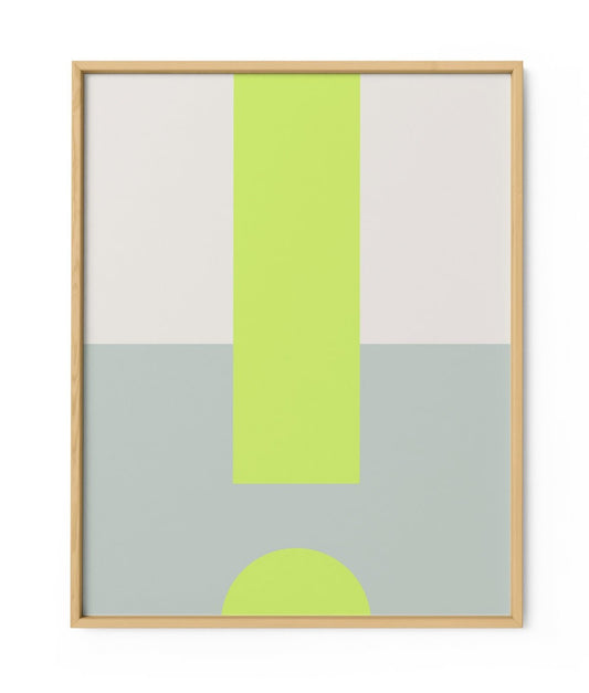 Exclamation Art Print IX