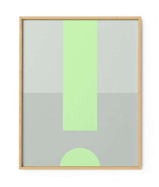 Exclamation Art Print VI