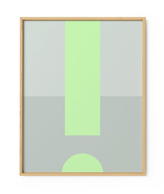 Exclamation Art Print VI