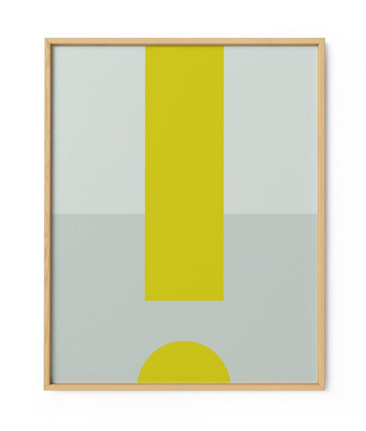 Exclamation Art Print XVII