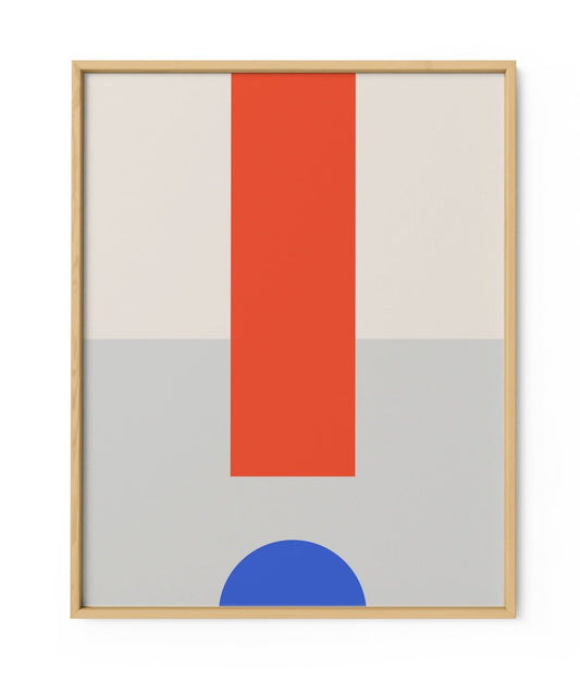 Exclamation Art Print XXXI