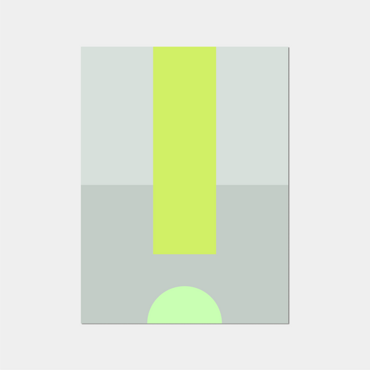 Exclamation Art Print XV