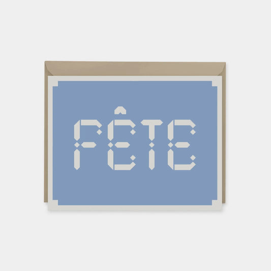 Fête Maroque Invitation Card II