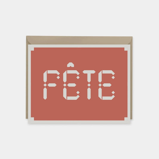 Fête Maroque Invitation Card III