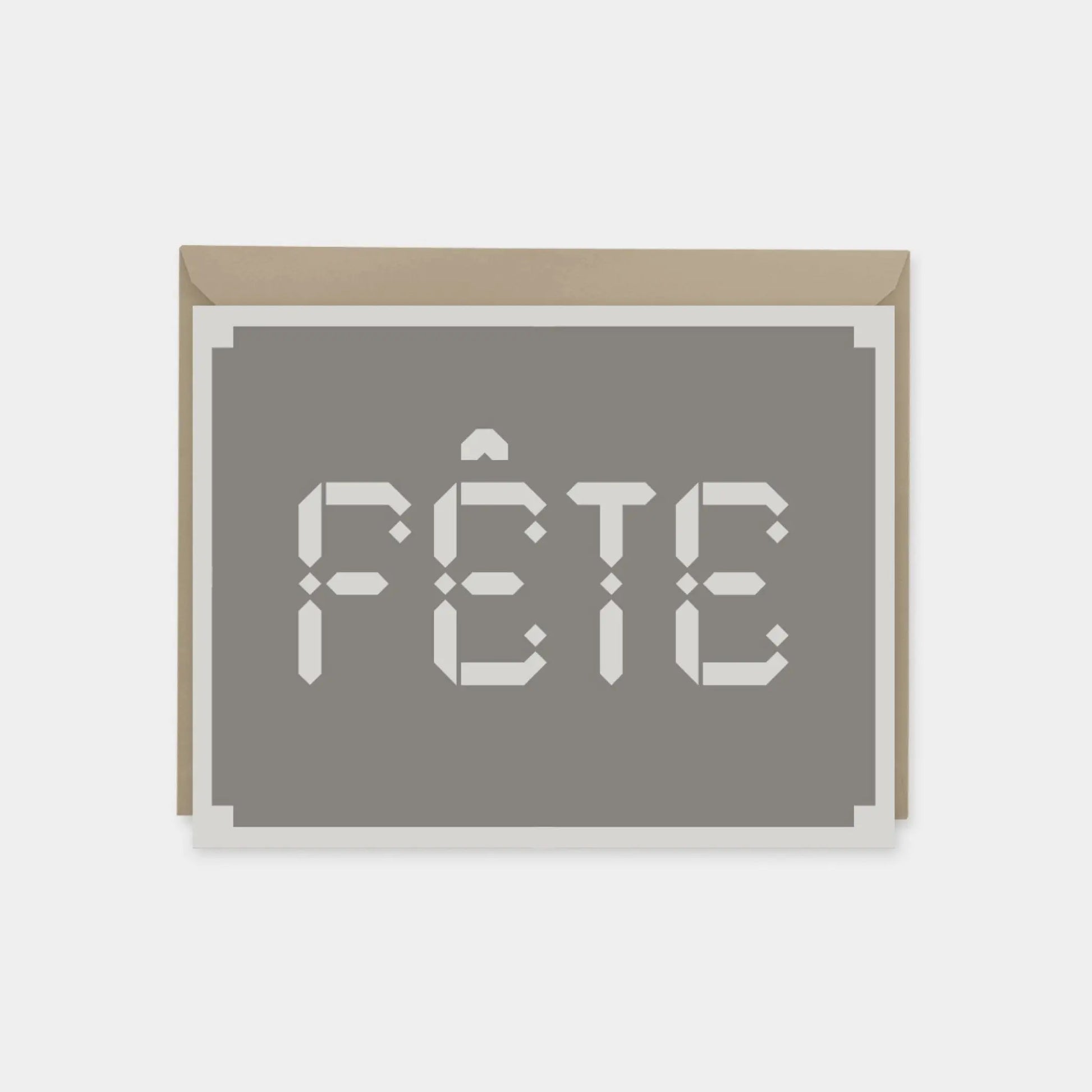 Fête Maroque Invitation Card IV