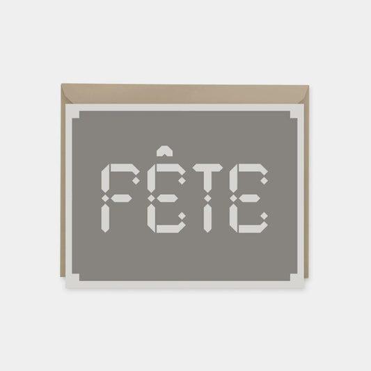 Fête Maroque Invitation Card IV