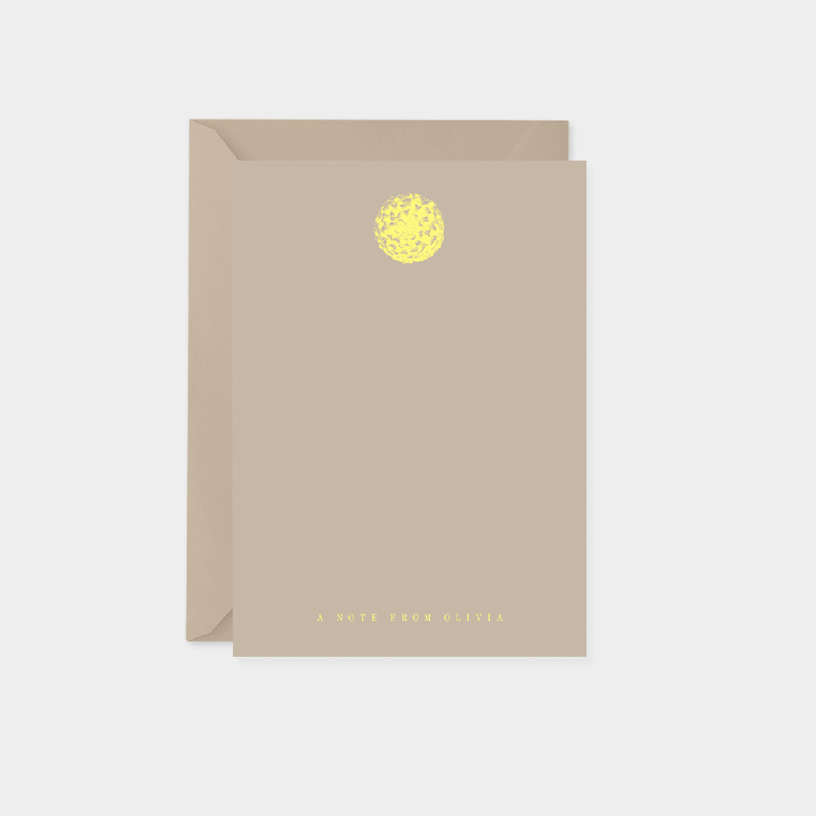 French Marigold Botanical Note Cards II