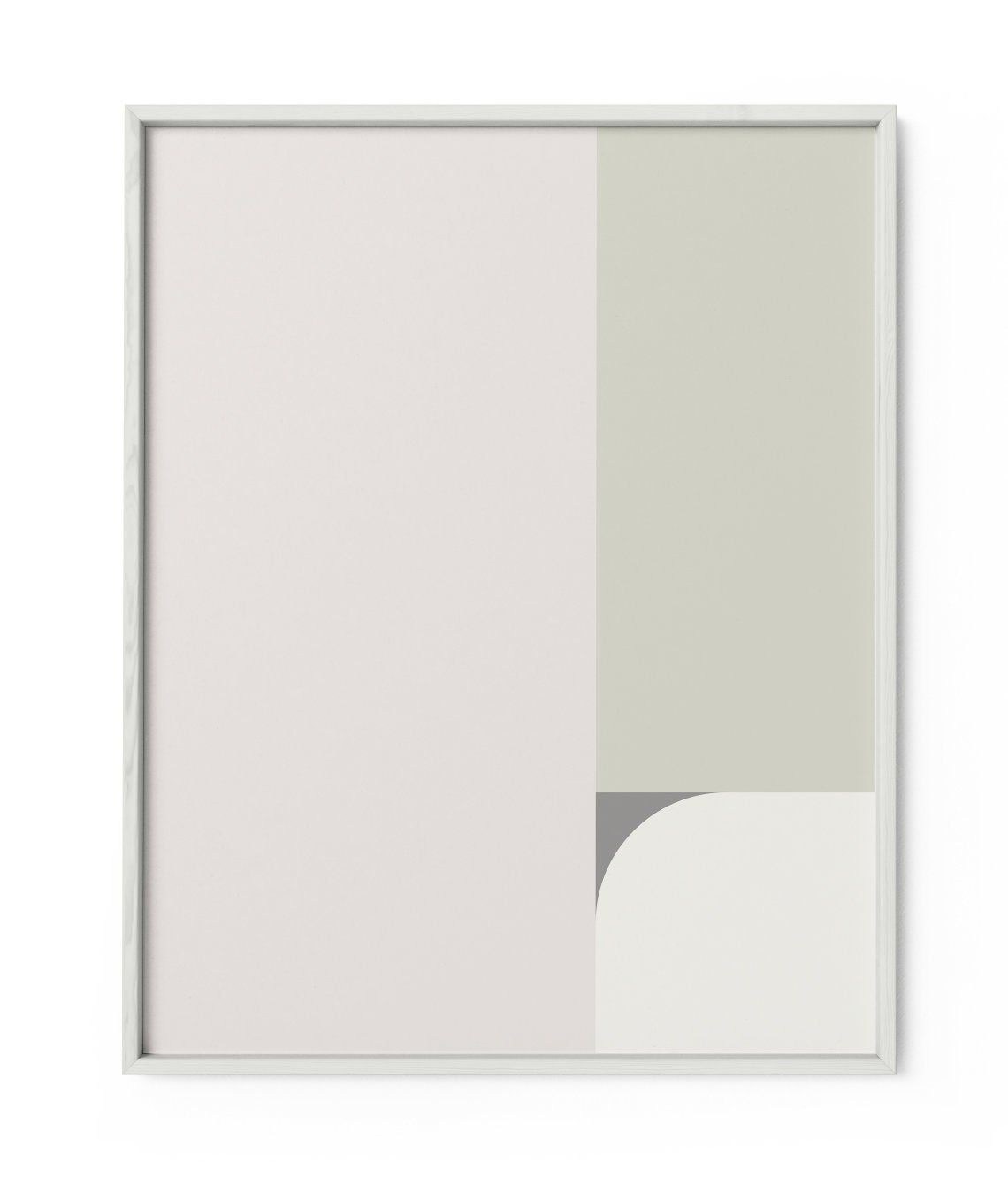 Geo Block Art Print IX