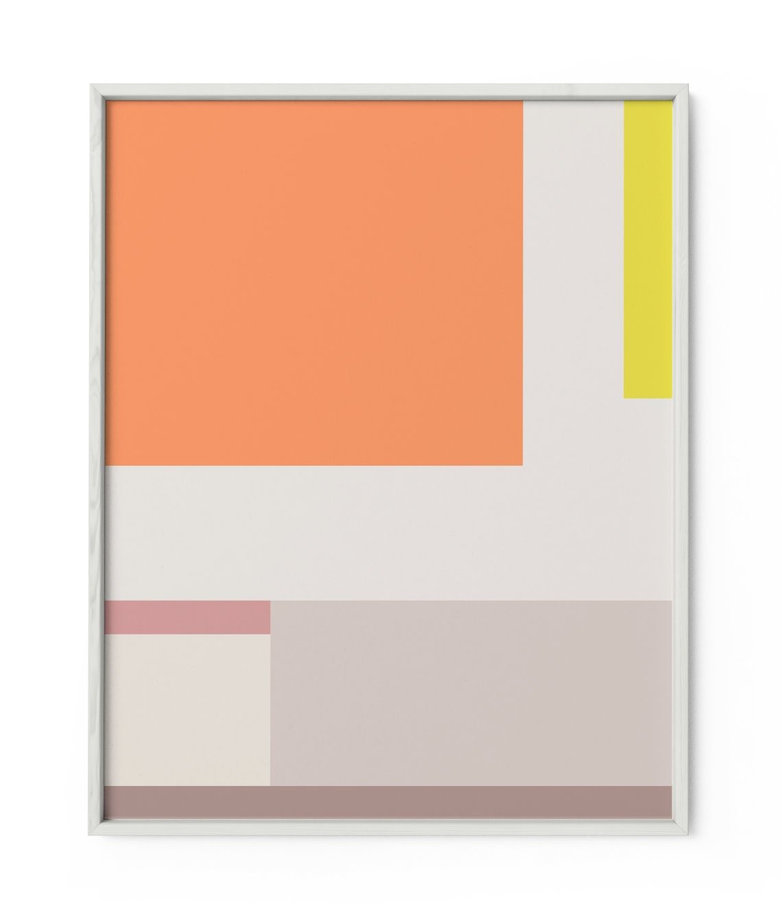 Geo Block Art Print V