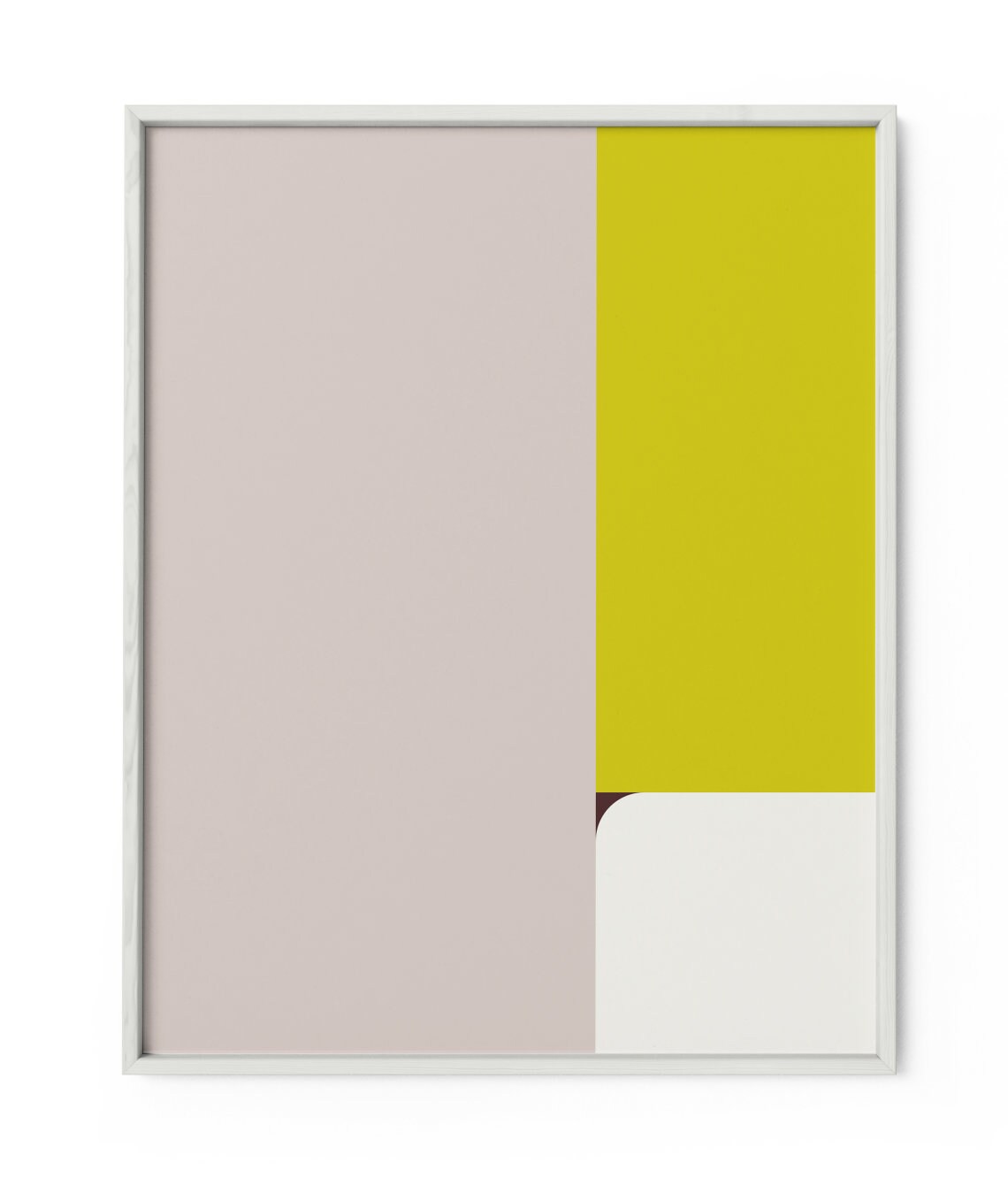 Geo Block Art Print XI