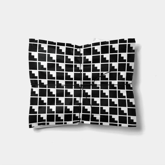 Geo Blocks Gift Wrap III