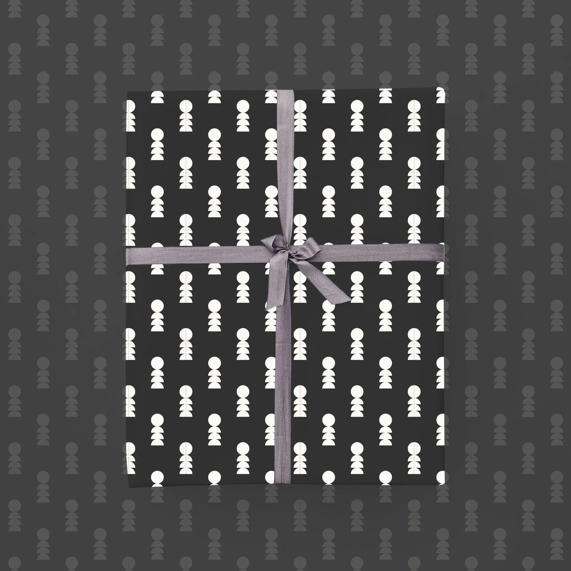 Geo Circle Semicircle Gift Wrap II