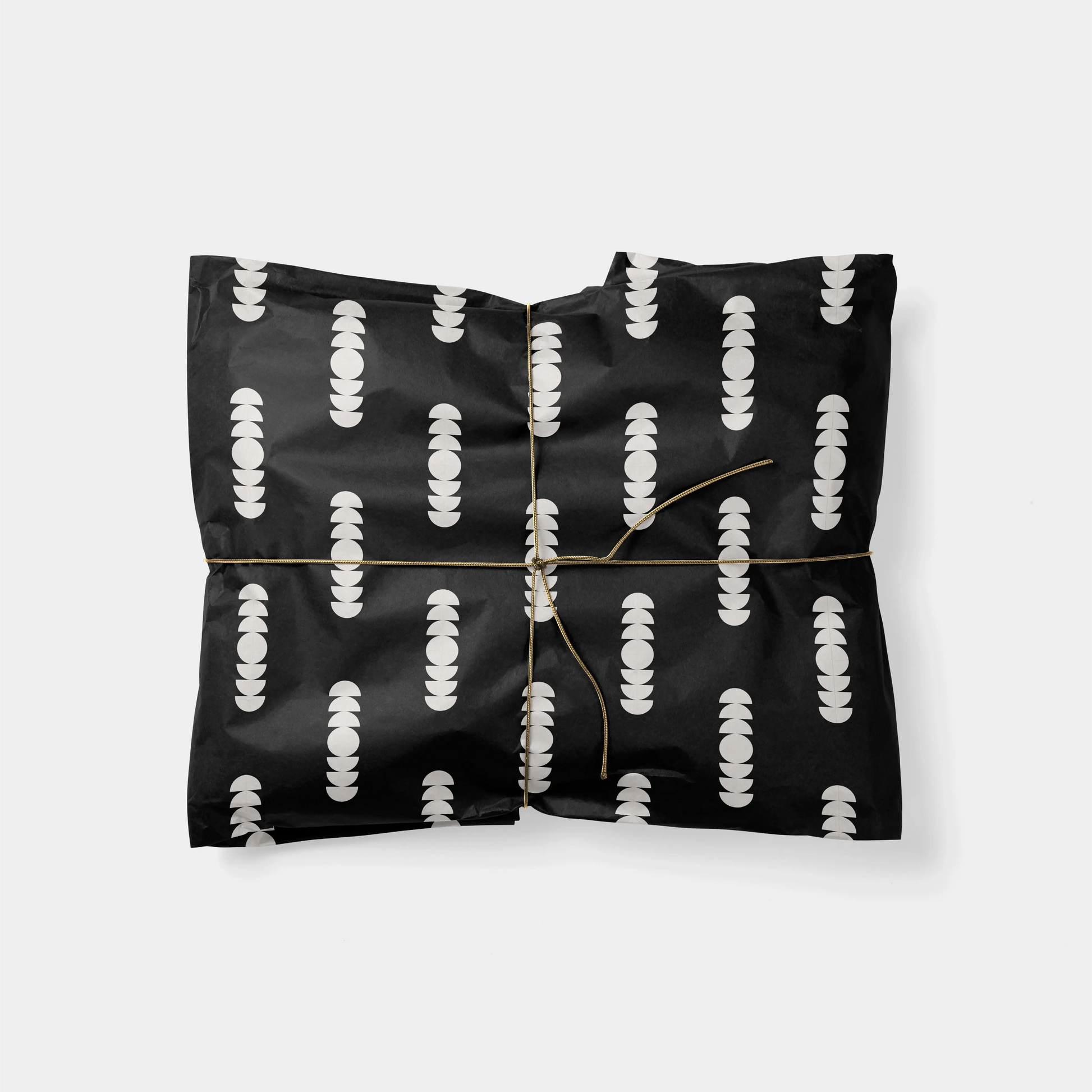 Geo Circle Semicircle Gift Wrap IV