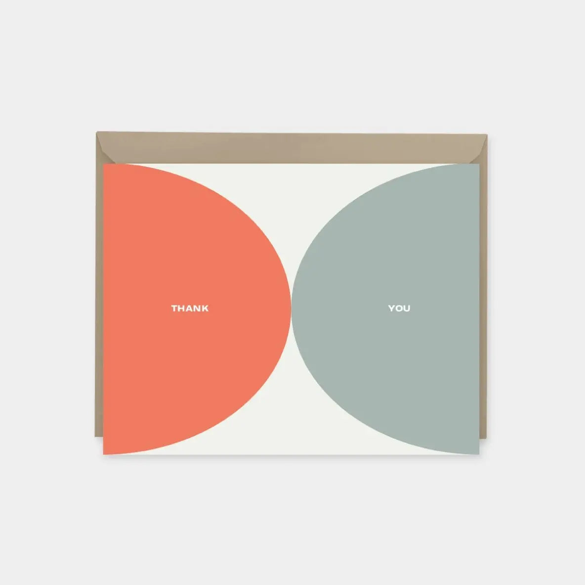 Geo Shapes Thank You Card