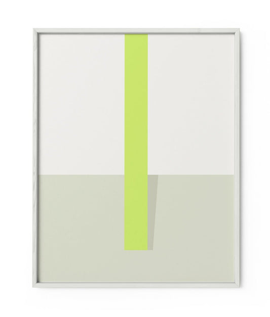 Geo Stripe Art Print III