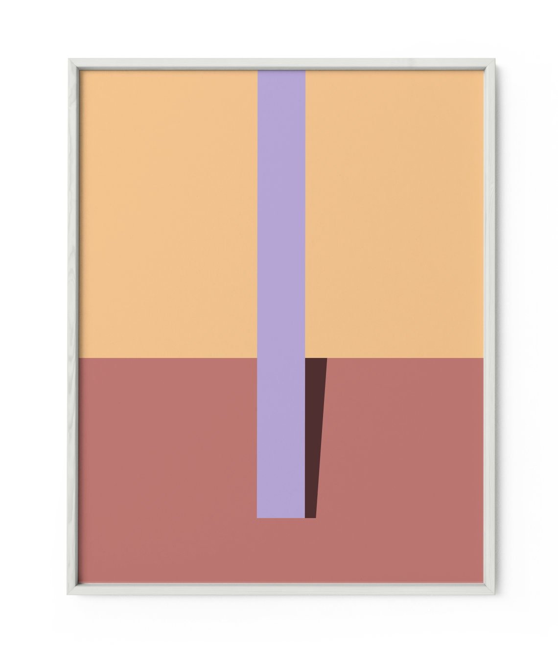 Geo Stripe Art Print VI