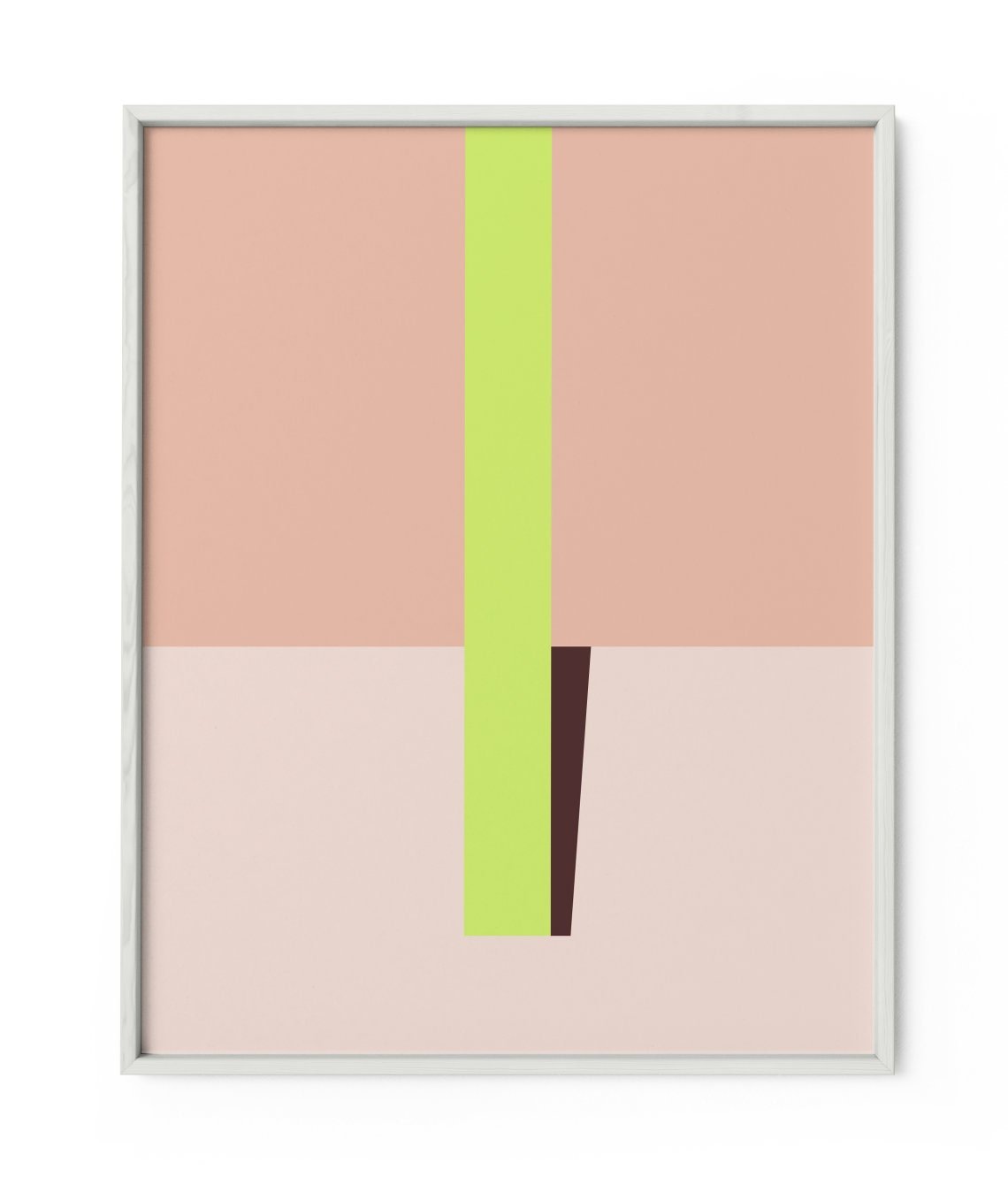 Geo Stripe Art Print XIII