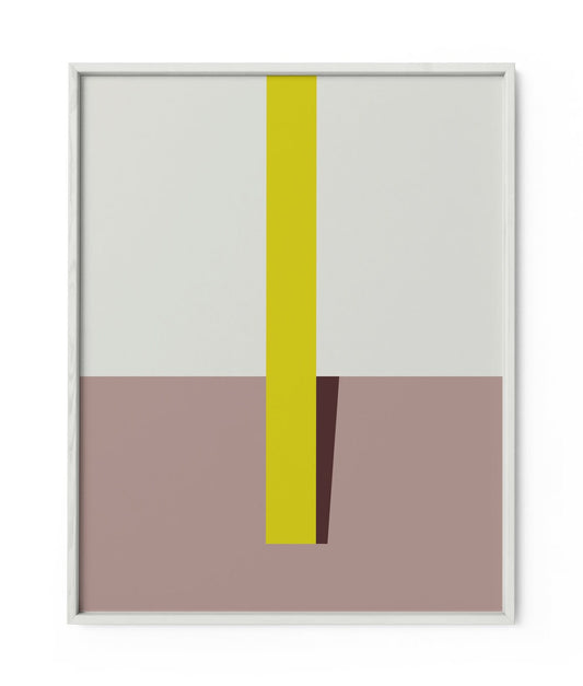 Geo Stripe Art Print XIX