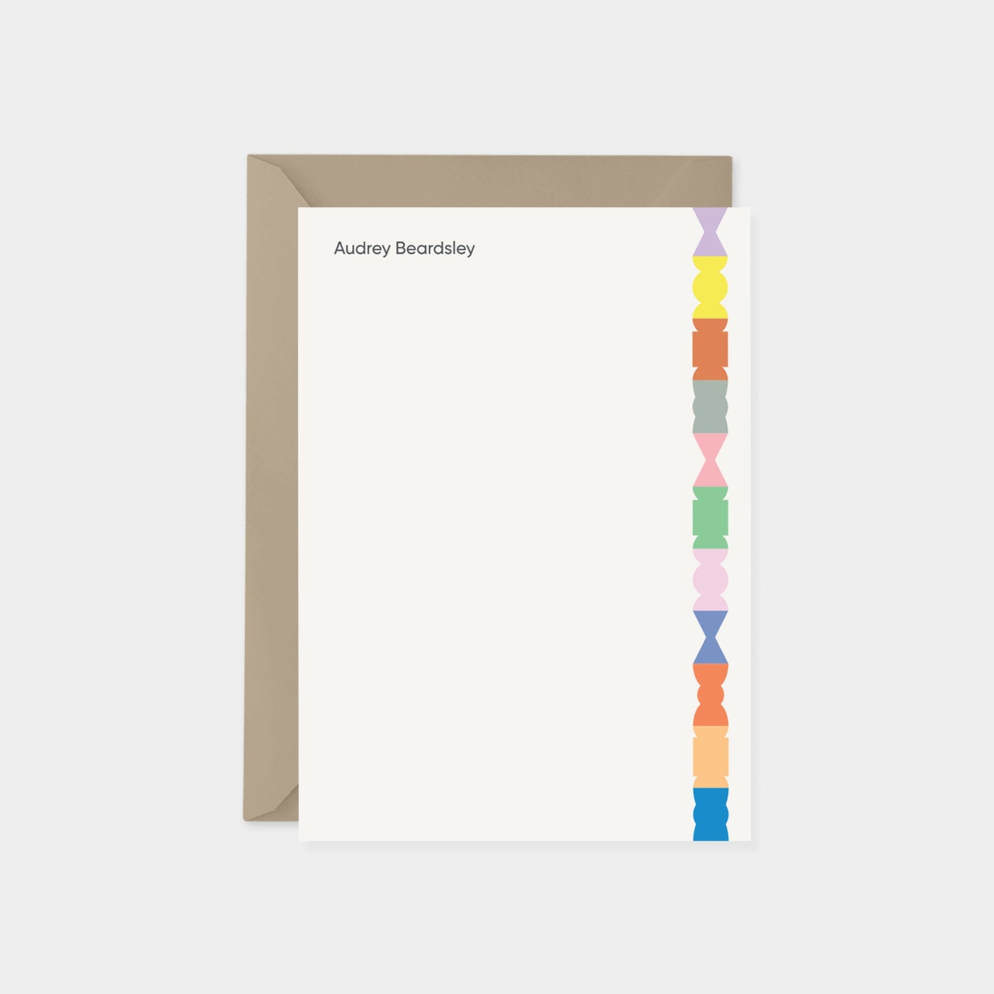 Geo Totem Note Cards