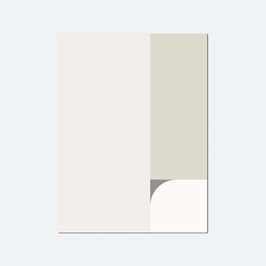 Geo Bracket Art Print