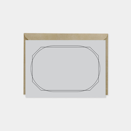 Geowire Border Business Note Cards