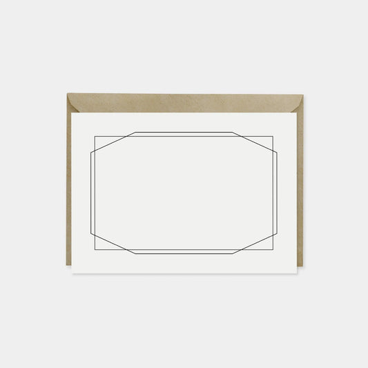 Geowire Frame Note Cards