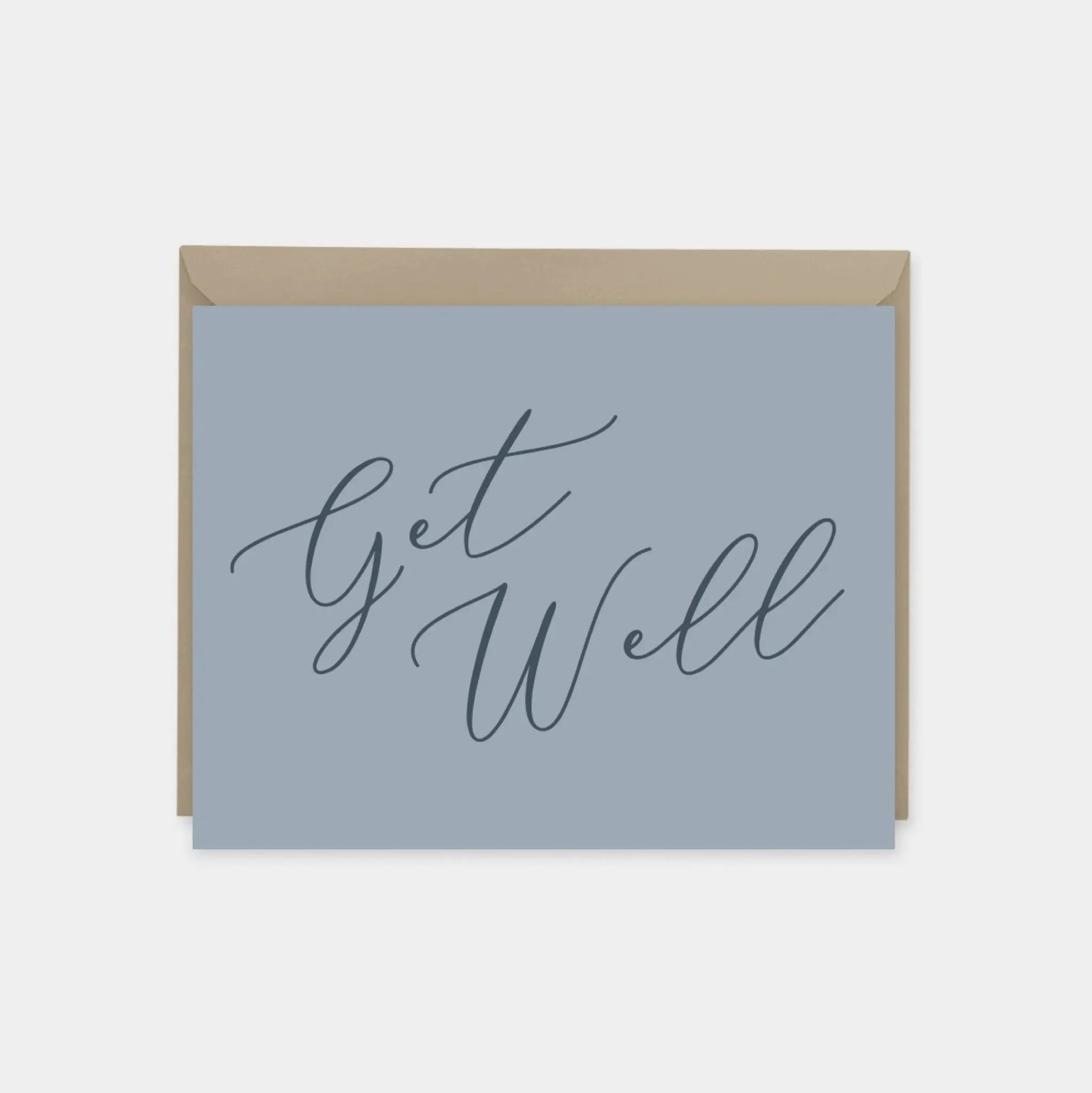 "Get Well" Script Card V