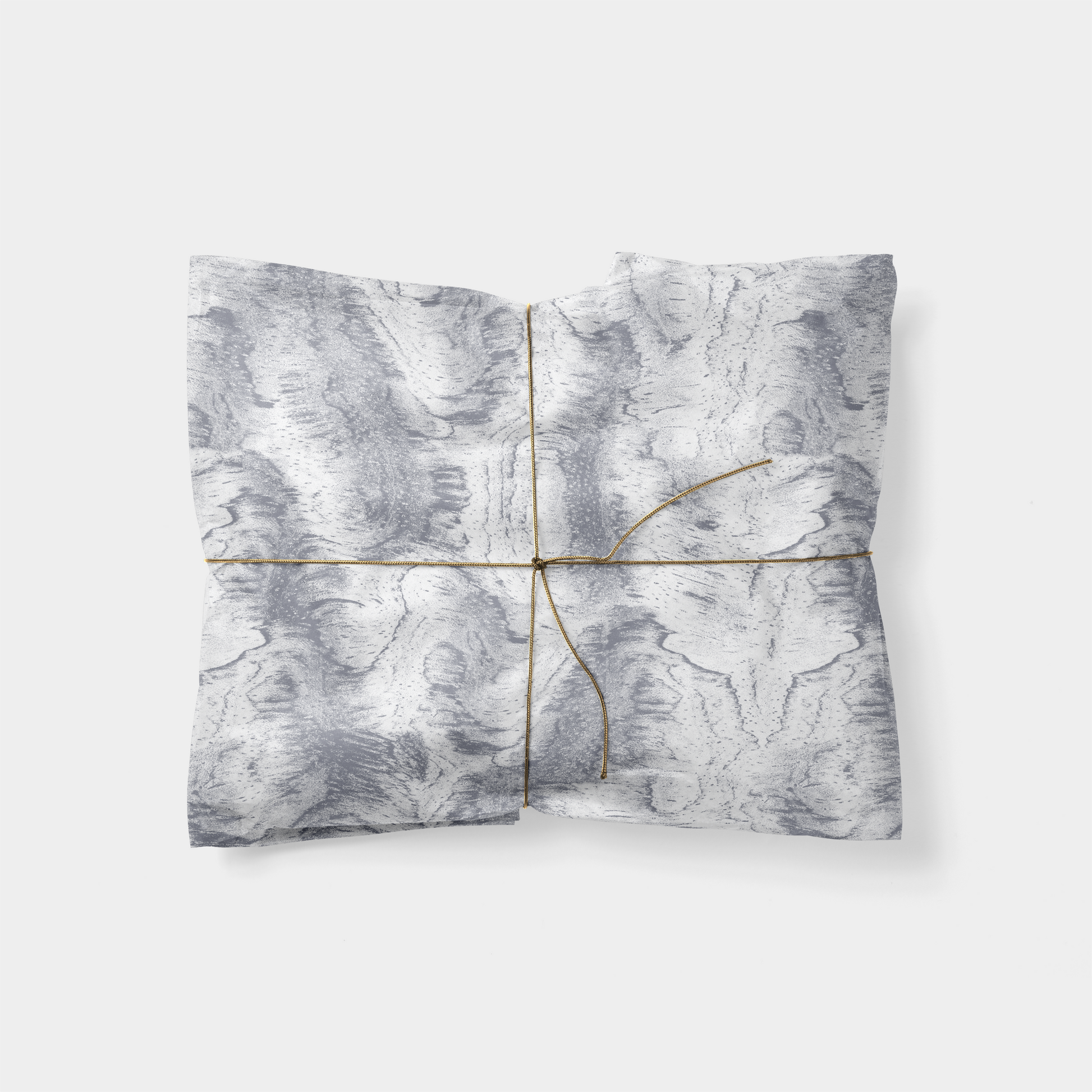 Gray Burl Wood Gift Wrap