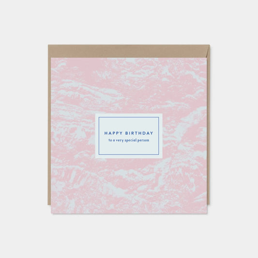 Happy Birthday Elegant Card, Art Card,