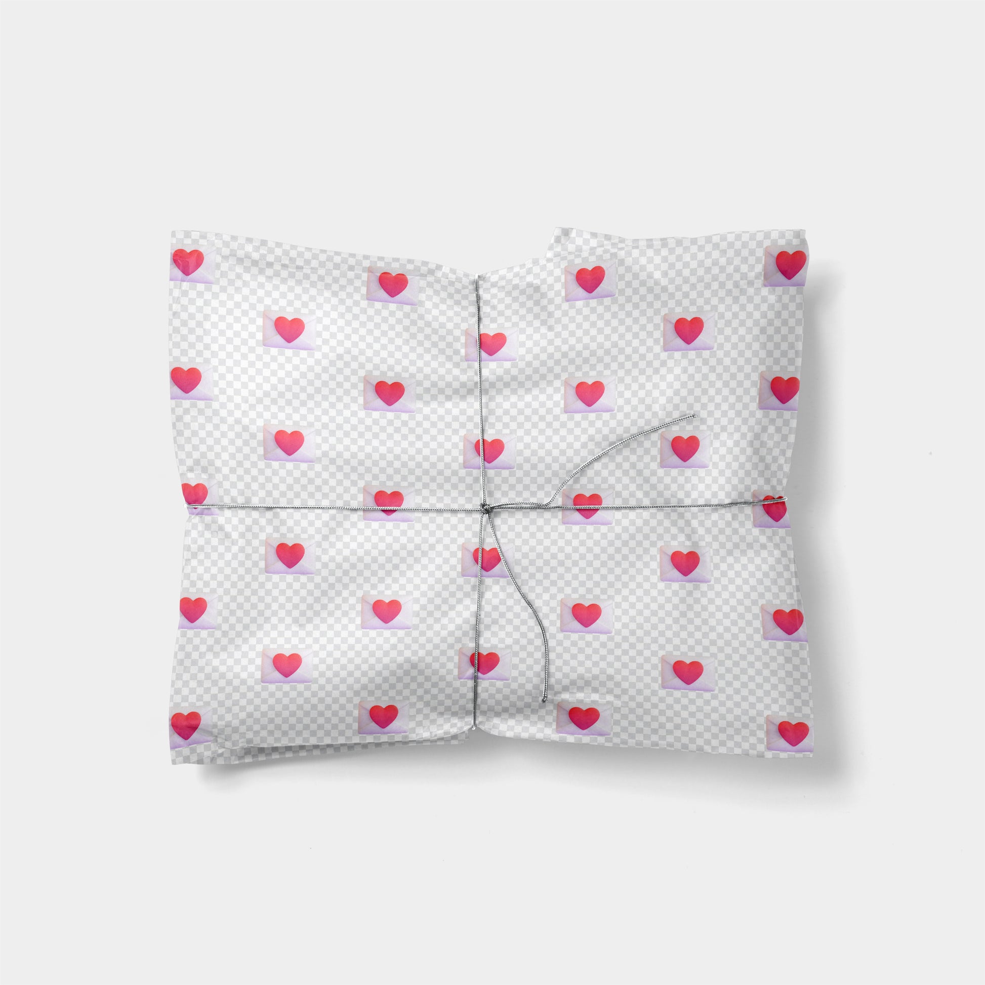 Heart Envelope Emoji Gift Wrap