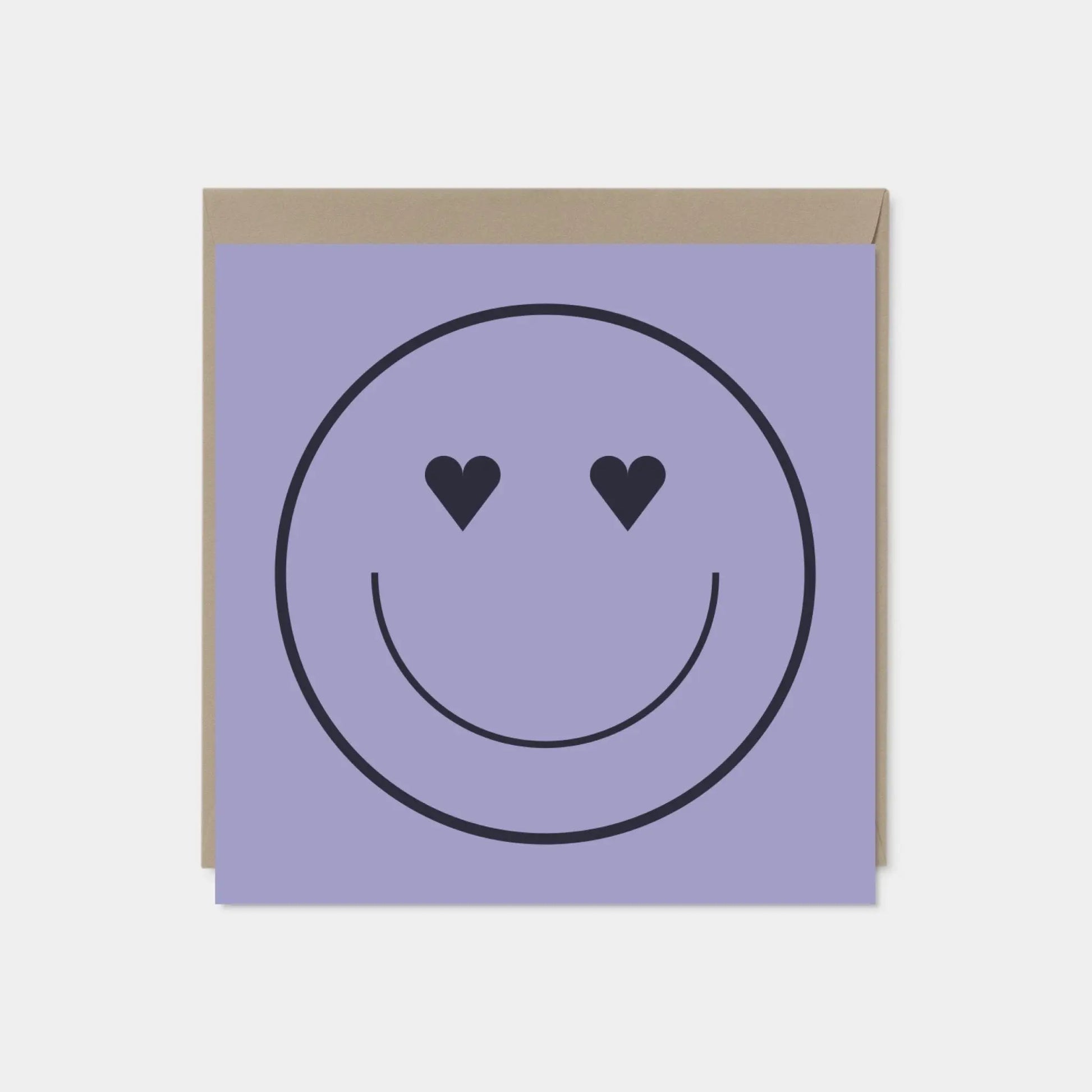 Heart Eyes Smiley Face Valentine's Day