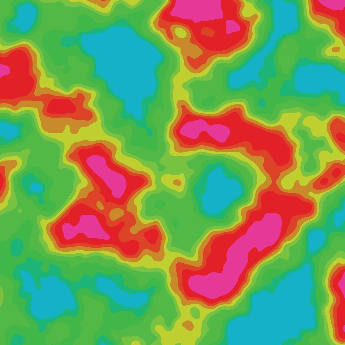 Heat Map Gift Wrap II