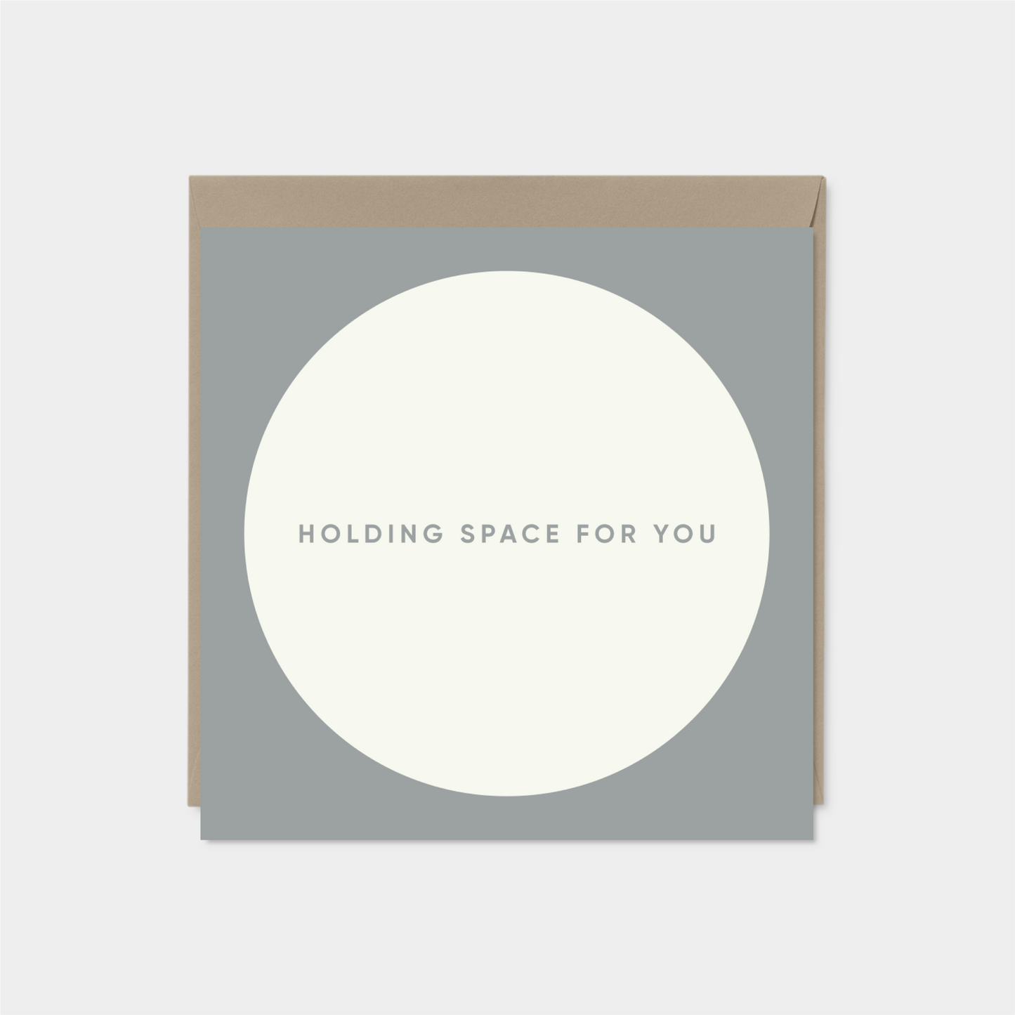 "Holding Space For You" Square Card IX